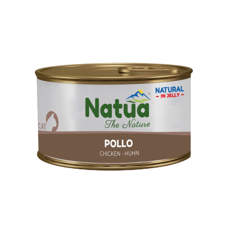 Natua Gato Lata Gel. Frango Alimento Húmido 85 g