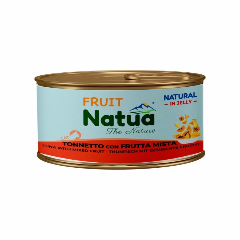 [00000199] Natua Gato Lata 85 GR Gel. Atum & Frutas Variadas