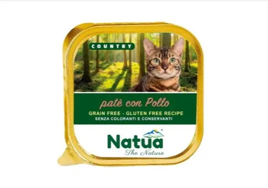 Natua Gato Country Frango Alimento Húmido 100 g