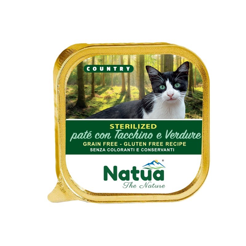 Natua Gato Country Peru & Legumes Esteril Alimento Húmido 100 g