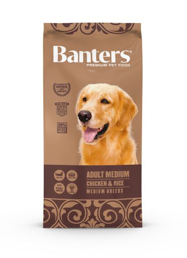 Banters Adulto Medium Chicken e Rice 15 KGS