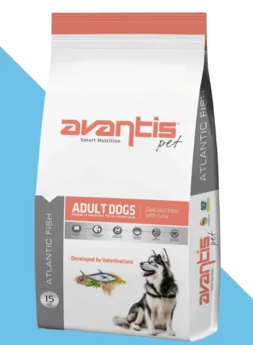 Avantis Pet Atlantic Fish Ração Seca para Cão 15 kg