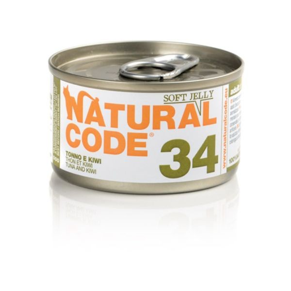 [021600016] Natural Code 34 wet cat 85g