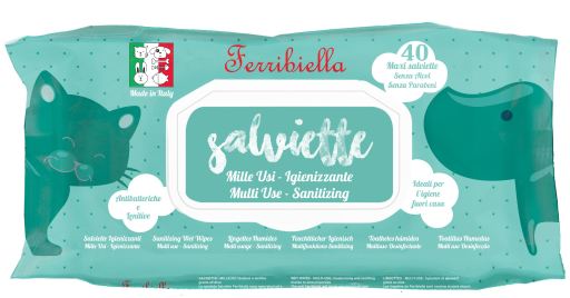 Wet wipes clorexidina 40un