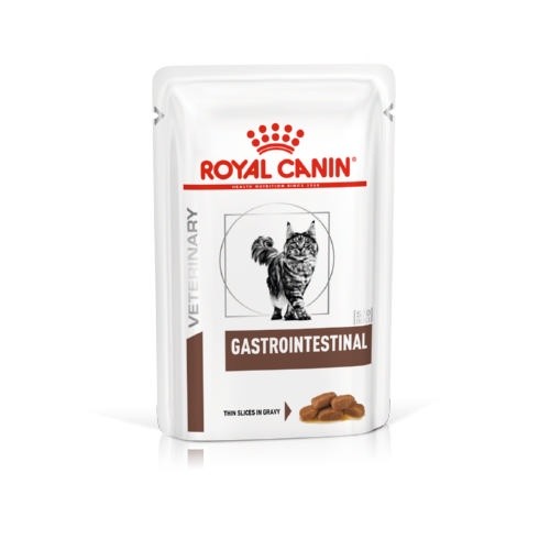 Royal Canin Gastro Intestinal (finas fatias em molho) Humido Gato Alimento Dietético Húmido 85 g