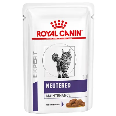[4089002] RC Neutered Maintenance (finas fatias em molho) Humido Gato  85 gr