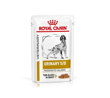 RC Urinary S/O Moderate Calorie (finas fatias em molho) Humido Cão 100 gr
