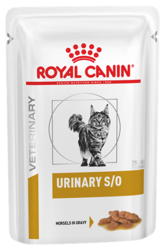 Royal Canin Urinary S/O (pedaços em molho) Humido Gato Alimento Dietético Húmido 85 g