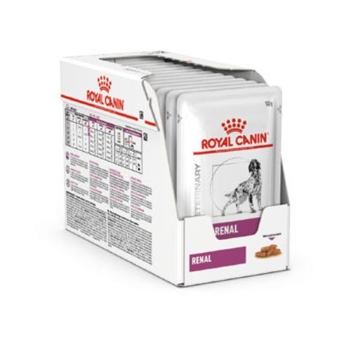 Royal Canin Renal (finas fatias em molho) Humido Cão Alimento Dietético Húmido 100 g