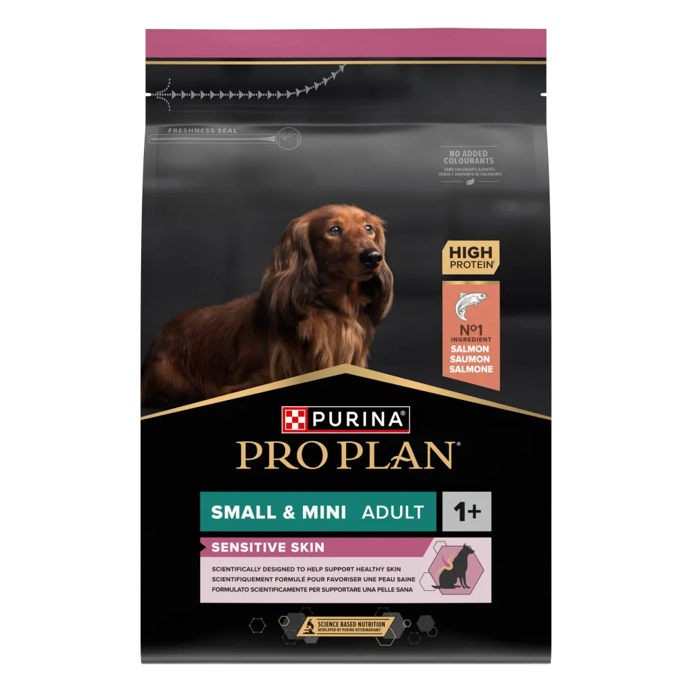 [12272469] Purina Pro Plan Sensitive Skin Small & Mini Adult Salmão Ração para Cão 700 g