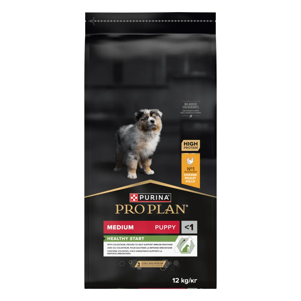 [12367294] Purina Pro Plan Healthy Start Medium Puppy Frango Ração para Cachorro 12 kg