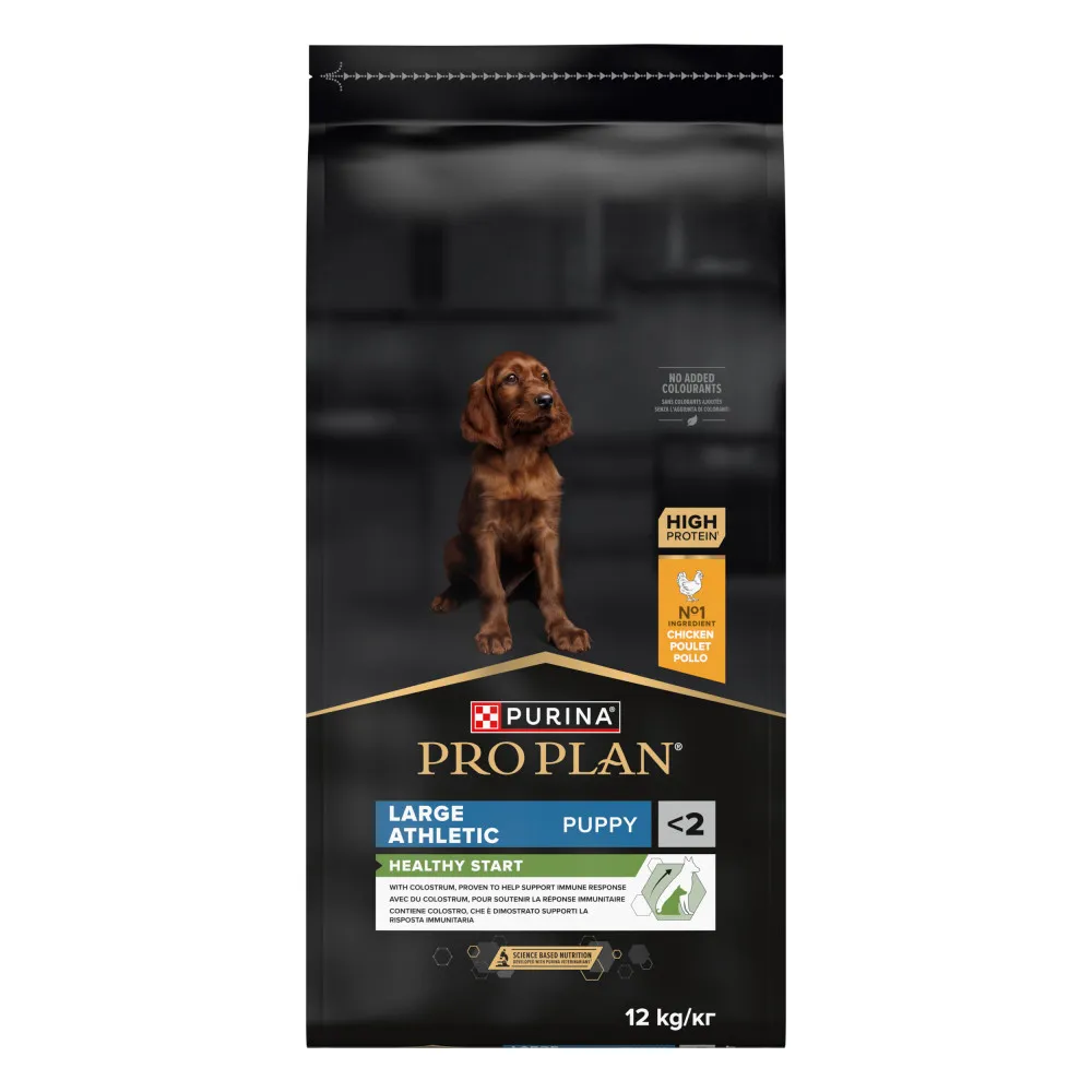 [12366971] Purina Pro Plan Healthy Start Large Athletic Puppy Frango Ração para Cachorro 12 kg