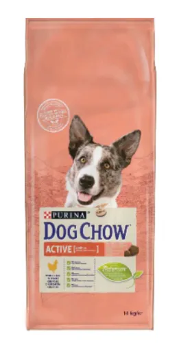 DOG CHOW Active Frango Seco 14kg