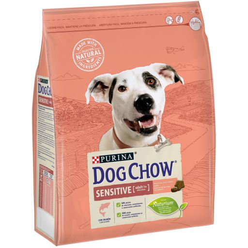 Purina Dog Chow Sensitive Salmão Ração Seca para Cão 2,5 kg