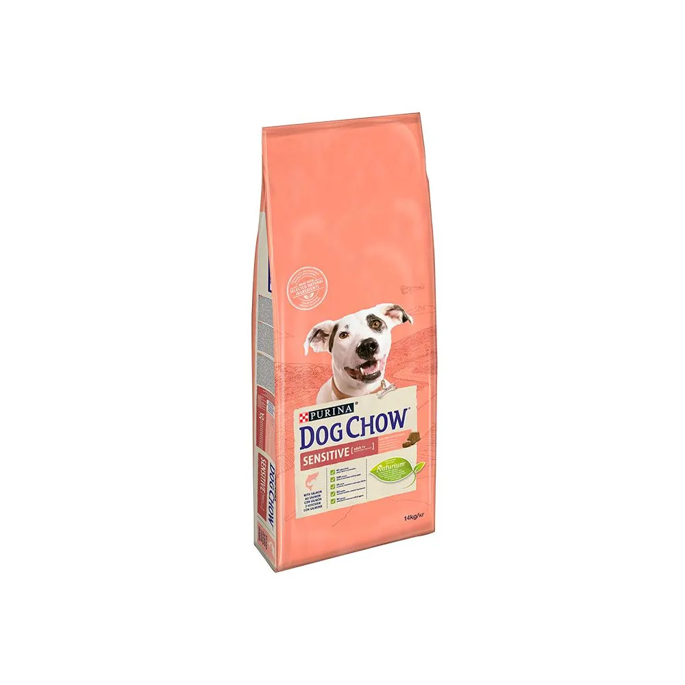 [12362422] DOG CHOW Sensitive Salmão Seco 14kg