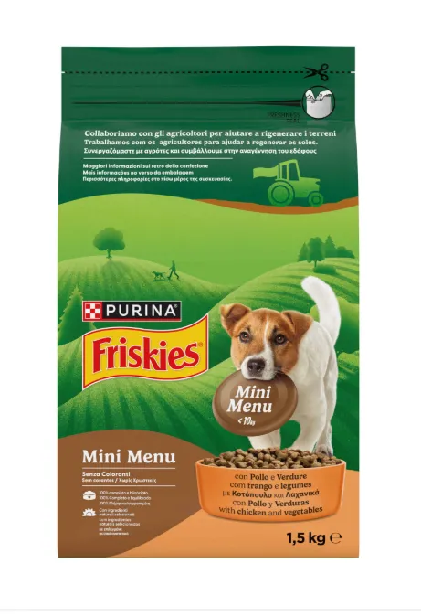 [12468526] FRISKIES Mini Menu Frango Seco 1,5kg