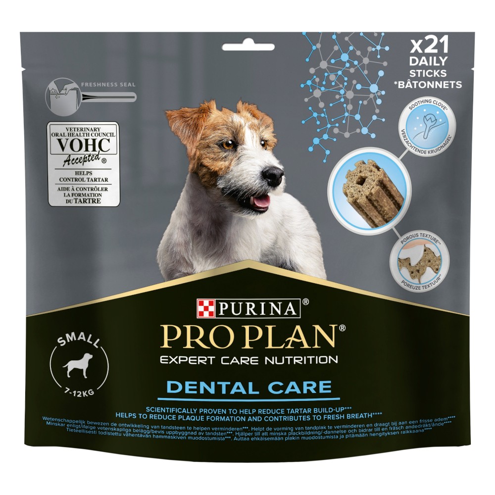 [12536877] PRO PLAN Small Dog DentalCare Snacks 345g