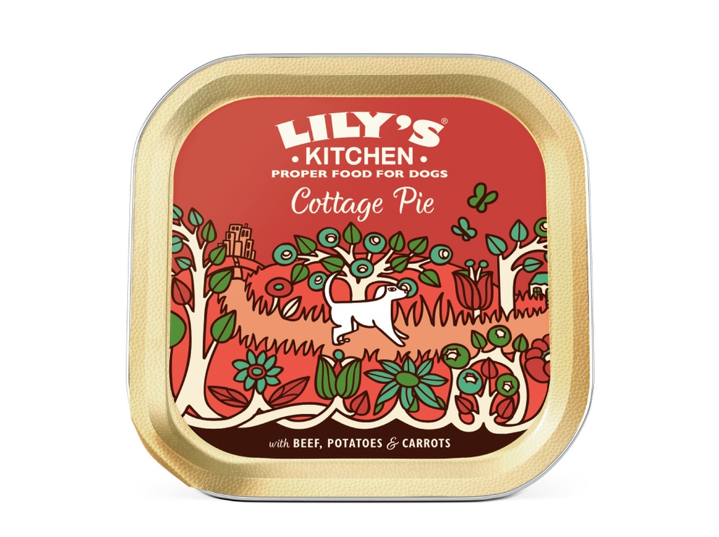 Lily`s Kitchen Carne de Vaca Húmido (SingleServe) Snack para Cão 150 g