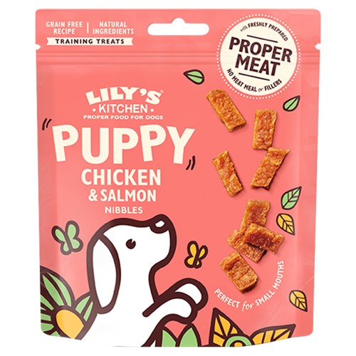 Lily's Kitchen Snack para Cachorro de Frango com Salmão Snacks para Cão 70 g