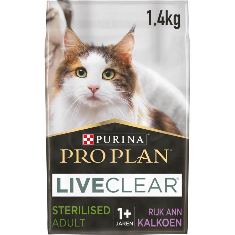 PRO PLAN Live Clear Sterilized Adult Peru Seco 1,4Kg