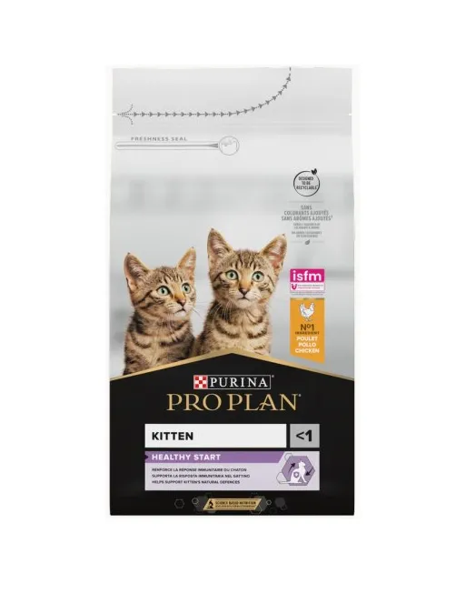 Pro Plan Healthy Start Kitten Frango Ração Seca para Gato 1,5 kg