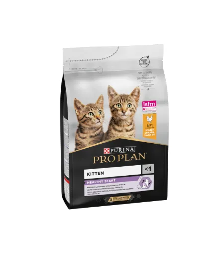 Pro Plan Healthy Start Kitten Frango Ração Seca para Gato 3 kg