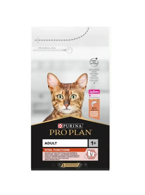 Pro Plan Vital Functions Adult Salmão Ração Seca para Gato 1,5 kg