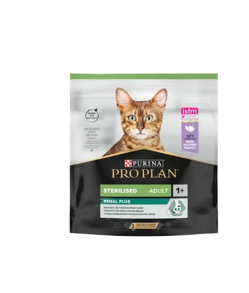 Pro Plan Renal Plus Sterilized Perú Ração Seca para Gato 400 g
