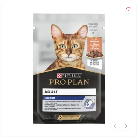 [12572153] PRO PLAN Indoor Salmão Húmido (SingleServe) 85g