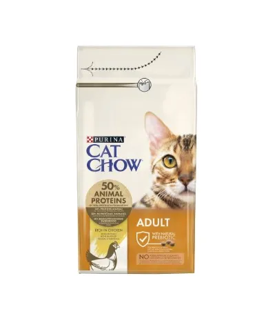 Purina Cat Chow Adult Frango Ração Seca para Gato 1,5 kg