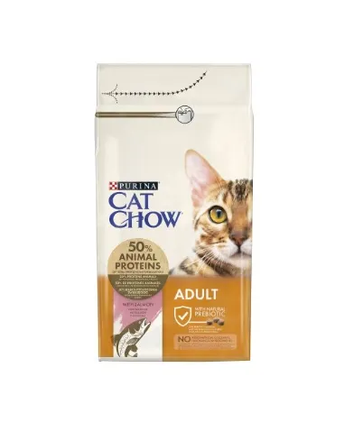 Purina Cat Chow Adult Salmão Ração Seca para Gato 1,5 kg
