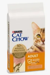 [12251714] CAT CHOW Adult Salmão Seco 15kg