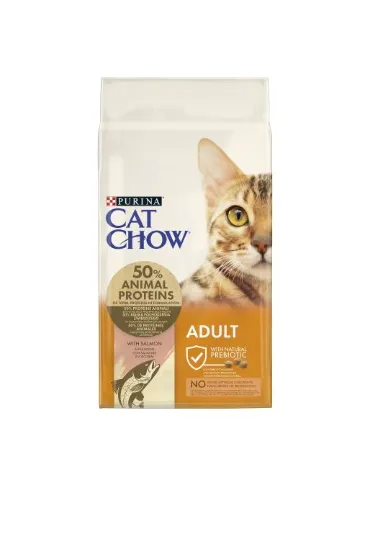 Purina Cat Chow Adult Salmão Ração Seca para Gato 15 kg