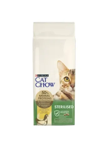 Purina Cat Chow Sterilized Frango Ração Seca para Gato 15 kg