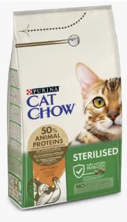 CAT CHOW Sterilized Peru Seco 15kg