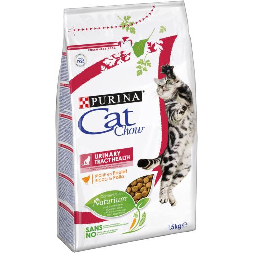 Purina Cat Chow Trato Urinário Frango Ração Seca para Gato 15 kg