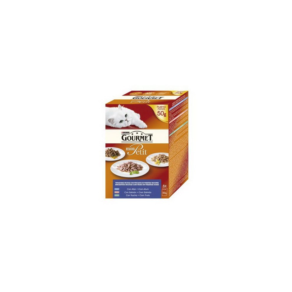 [12502615] GOURMET MON PETIT Receitas com Peixes Húmido (SingleServe) 8(6x50g)