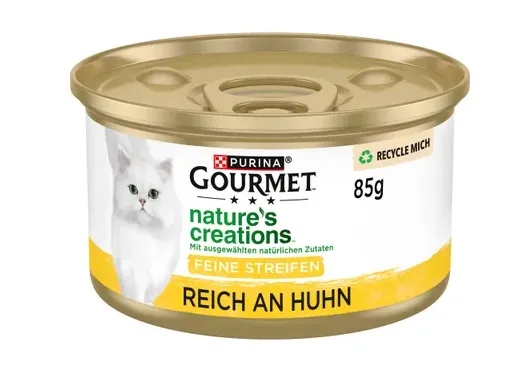 Gourmet Nature’s Creations Gato Adulto Frango, Espinafres e Tomate 85 g