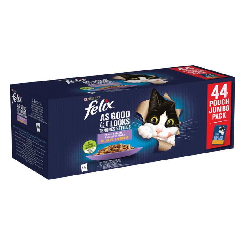 FELIX Fantastic Seleção de Favoritos Húmido (SingleServe) 1(44x85g)
