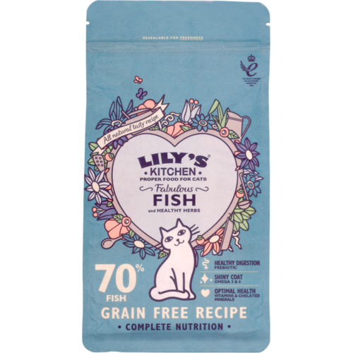 [12580356] Lily's Kitchen Peixe Branco e Salmão Seco 4x2Kg