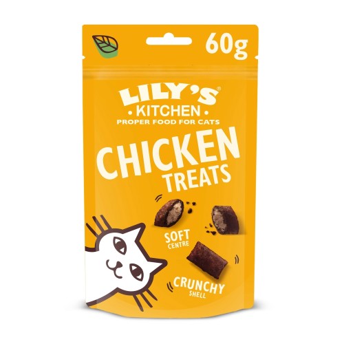 Lily's Kitchen Frango Treats Snacks para Gato 60 g