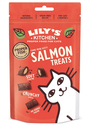 Lily's Kitchen Salmão Treats Snacks para Gato 60 g