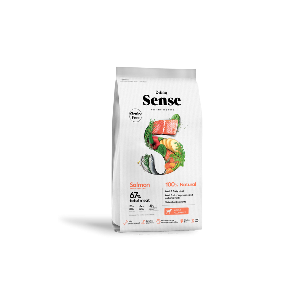 Dibaq Sense Dog Grain Free Salmao Ração Seca para Cão 12 kg