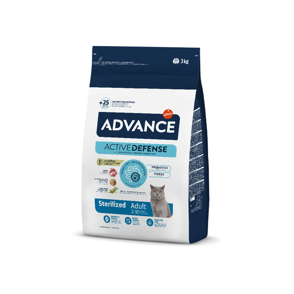 ADV CAT STERILIZED T & R 3 KG