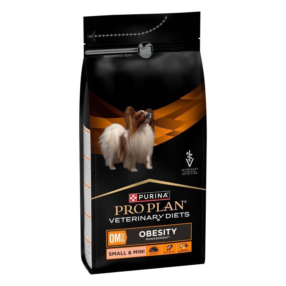 Purina Pro Plan Veterinary Diets Canine OM Small&Mini N2 X Ração Seca para Cão 1,3 kg