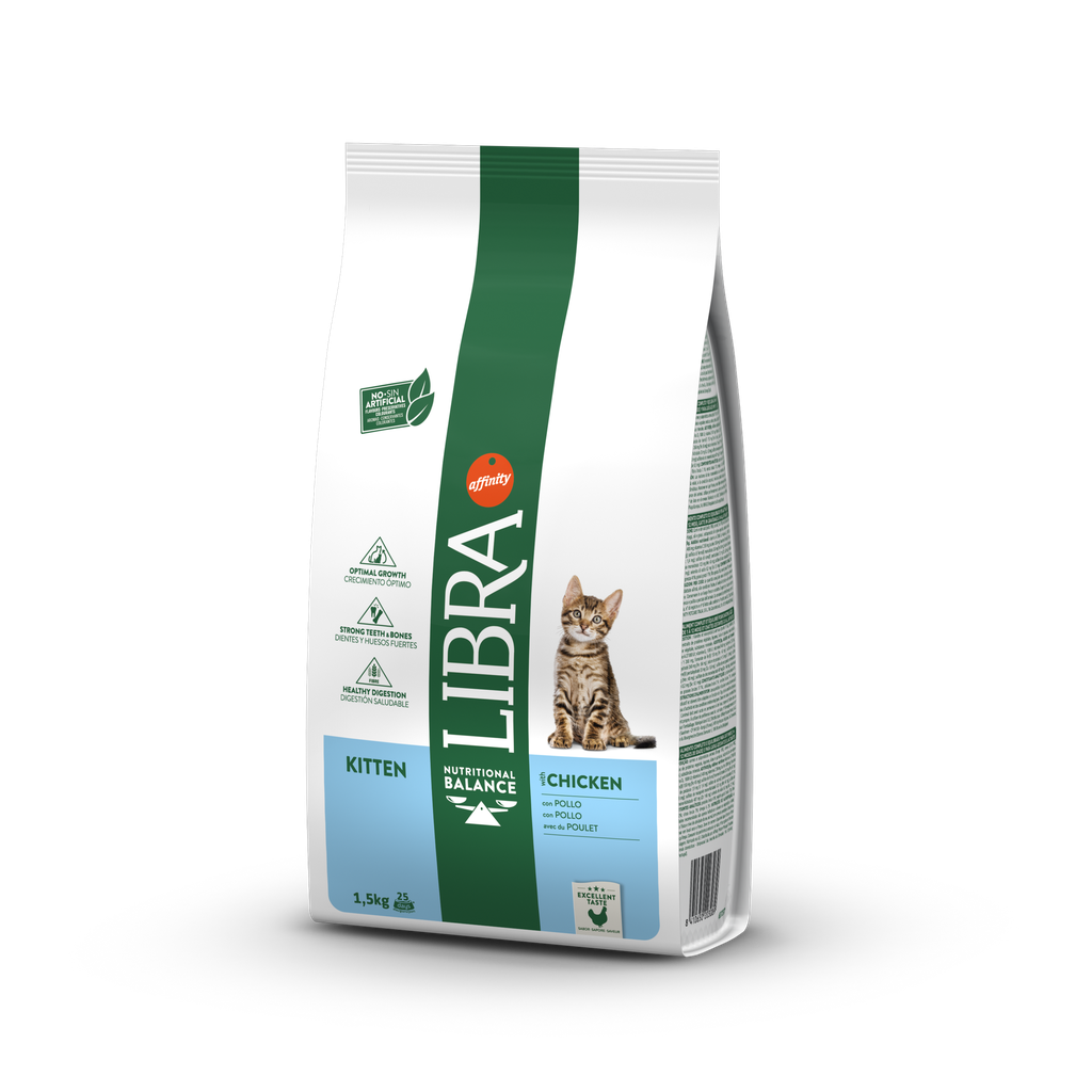 Libra Gato Junior (Kitten) Ração Seca 1,5 kg
