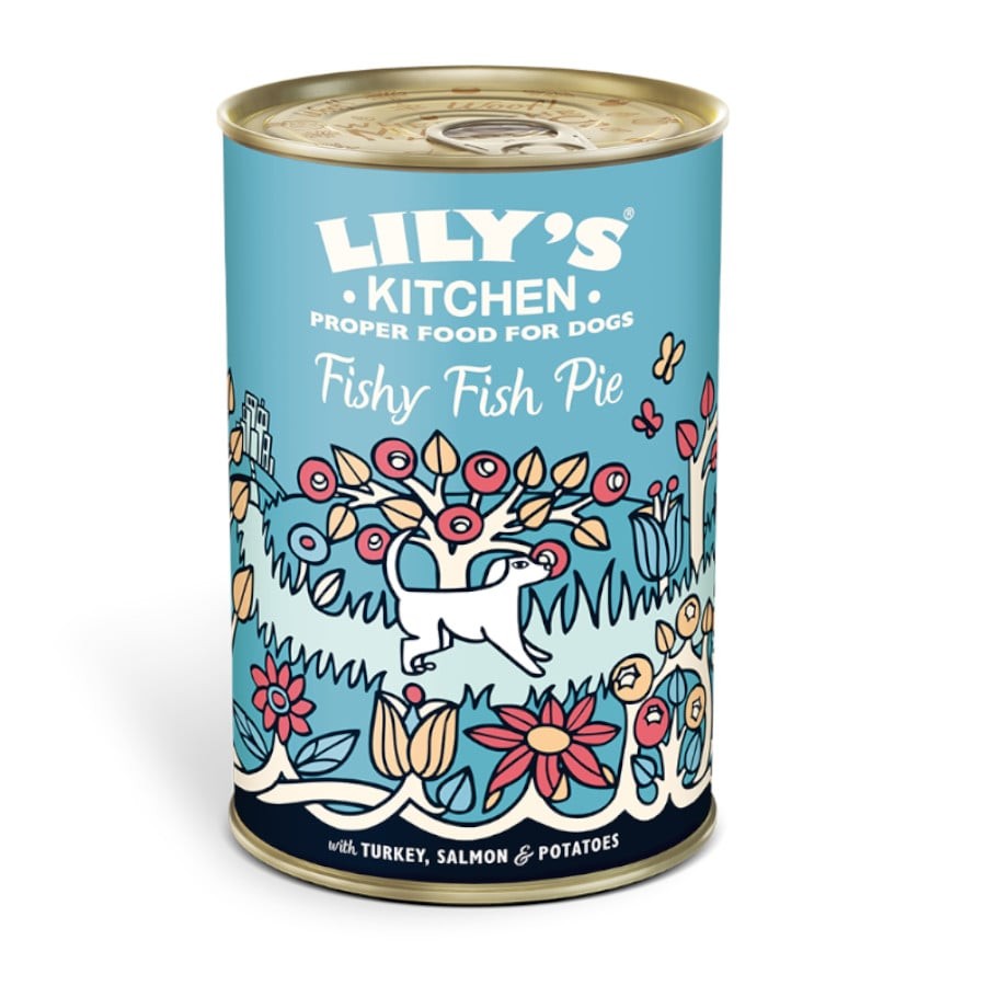 Lily's Kitchen AdldfishyFshPie 400gN5 Alimento Húmido para Cão
