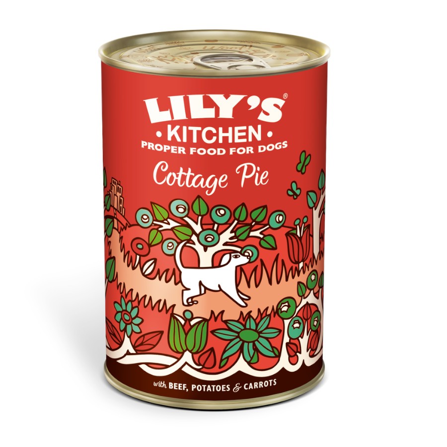 Lily's Kitchen Adld CottagePie 400gN5 Alimento Húmido para Cão