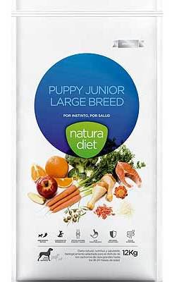 Natura Diet Puppy Junior Large Breed Ração Seca para Cão 3 kg