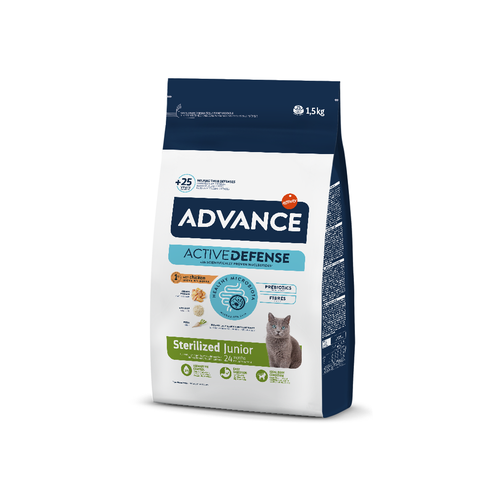 Advance Young Sterilized Ração Seca para Gato 1,5 kg